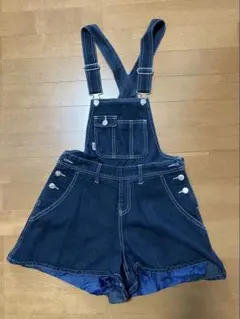 repipi armario デニムサロペット ショートパンツ　Ｍサイズのサムネイル