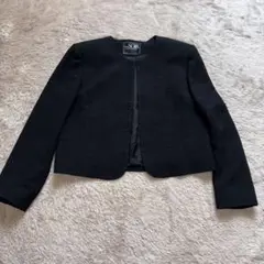 東京ソワール ブラックフォーマル ノーカラージャケット 礼服 冠婚葬祭 11