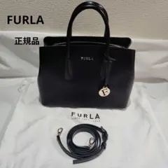 【正規品】FURLA フルラ テッサ 2way バッグ ブラック