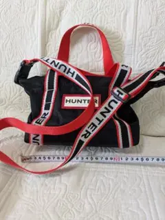 HUNTER　ミニトップクリップトートバッグ　 ショルダーバッグ 2ウェイバッグ