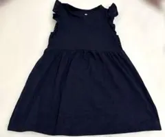 H&M ワンピース　ネイビー　サイズ2-4Y