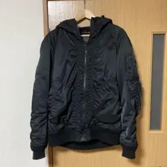 UNIQLO×KM 森下公則 コラボモデル MA1フード付き