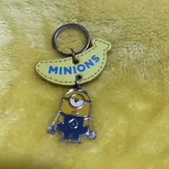 ミニオン キーホルダー バナナタグ付きユニバーサルスタジオ