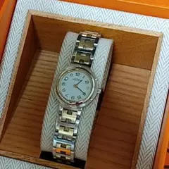 エルメス時計/極極美品クリッパー/新品電池新品仕上げ正常稼働品