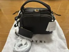 【未使用】HAYNI(ヘイニ) ハンド/ショルダーバッグ　ブラックのサムネイル