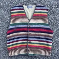 90s BRUM'S ボーダー ベスト