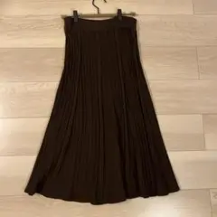 nugu ロングスカート　ブラウン