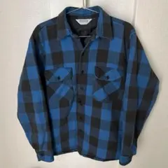 FIVE BROTHERファイブブラザー バッファローチェックネルシャツ80's