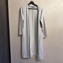 me Jane ロングカーディガン グレー M