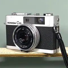 【作動保証1ヶ月】整備済、完動品/ コニカ Konica C35 初期型のサムネイル