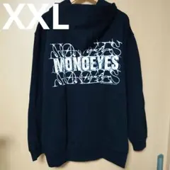 MONOEYES フーディー Logo ver. ジップアップ XXL