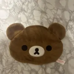 リラックマ　ふわふわポーチ　ガチャガチャ　チャイロイコグマ