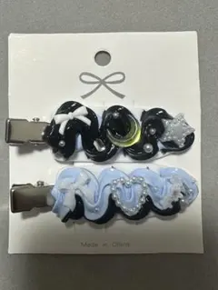 ホイップデコ ハンドメイド ヘアクリップ Ｎｏ．4