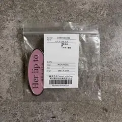 herlipto beauty popup ノベルティ clip