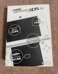 New Nintendo 3DSLL パールホワイト 上下IPS液晶 本体
