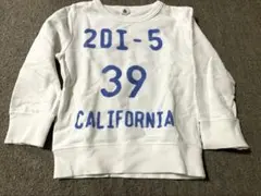 白　トレーナー　100