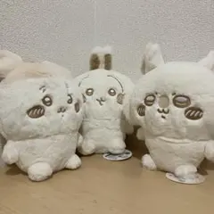 ちいかわ　ぬいぱれっと～ミルクいろ～ ぬいぐるみ2　３種セット