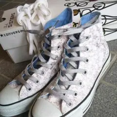 美品!!コンバース ハイカット星柄23cm