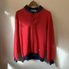 メンズ スウェット　レッド