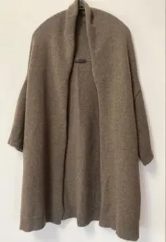 【ヴィンテージ】ポンチョコート クロス襟 カシミヤ100％ ブラウン レトロ ヴィンテージ】ポンチョコート クロス襟 カシミヤ100％ ブラウン