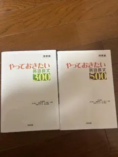 【書き込み無】やっておきたい　英語長文　300 500 セット