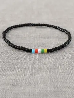 ガラスビーズ　ブレスレット