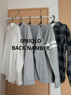 ユニクロ 　BACK NUMBER 　カジュアル　長袖シャツ　まとめ売り
