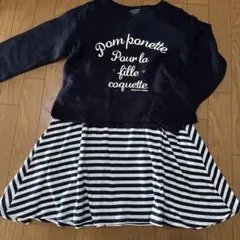 ポンポネット　3wayワンピースM