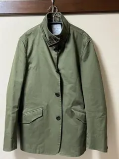 NOLLEY'S Light ステンカラーコート M オリーブグリーン