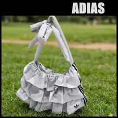 Adidas ORIGINALS RUFFLE BAG SMALL/グレー