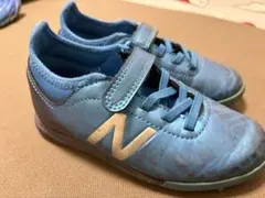 New Balance 青 スニーカー ベルクロ　18.0cm