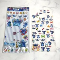 ディズニー スティッチ ゴージャス クリアシール ステッカー まとめ売り