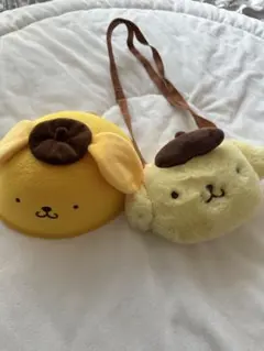 【はは様専用】サンリオ ポムポムプリン　ぬいぐるみ型バッグ　帽子