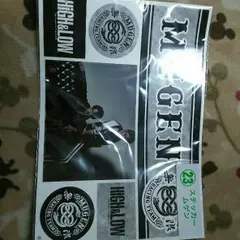 HiGH&LOW  ムゲン ポーチ、ステッカー