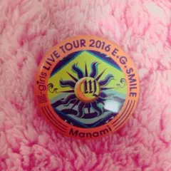 重留真波　ES缶バッチ