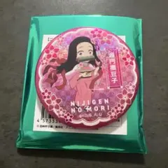 鬼滅の刃　ニジゲンノモリ　ネオン缶バッジ 禰豆子