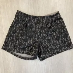 AZUL by moussy  花柄レースショートパンツ　Sサイズ