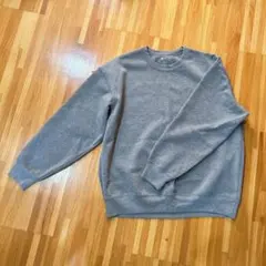 オーバーサイズスウェットシャツ ユニクロ