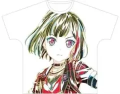【新品】美竹蘭 フルグラフィックtシャツ アニメ バンドリ Lサイズのサムネイル