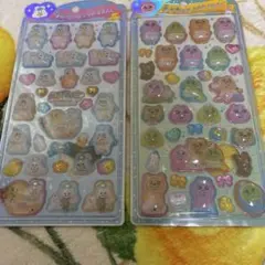 うるちゅるポップシール おぱんちゅうさぎ　んぽちゃむ