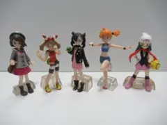 ポケモン　スケールワールド　５体セット　カスミ　ヒカリ　マリィ　ユウリ　ハルカ