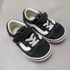 VANS スニーカー　ブラック/ホワイト　15cm
