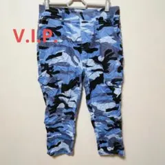 一点物！V.I.P. ブルー迷彩柄 ワークパンツ 11/12