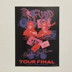 B'z FYOP 12/21 大阪 ツアーファイナル 会場限定ステッカー 千秋楽