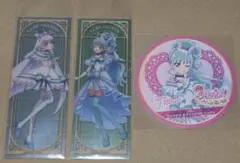 映画名探偵プリキュア しおり 特典コースター キュアニャミー キュアリリアン