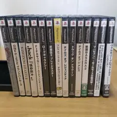 PS2 ソフト まとめ売り 15本