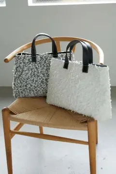 ジャガード トートバッグ