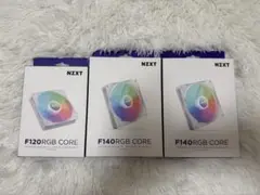 F120 F140 RGB CORE Fans ホワイト