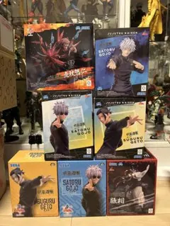 呪術廻戦 フィギュア 7体　未開封&開封品