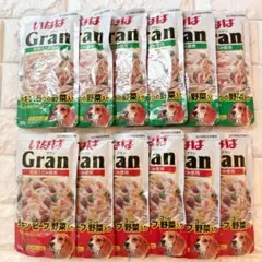 【12袋】いなばグラン ドッグフード 2種アソート 各6個 120g x 12のサムネイル